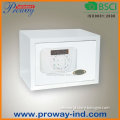 LCD Safe power coating safe box with two keys
